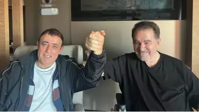 Mahmut Tuncer, Hastanedeki İbrahim Tatlıses'i Ziyaret Etti