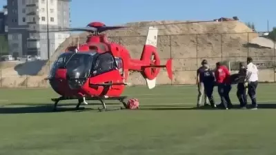 Malatya'da 78 Yaşındaki Hasta İçin Ambulans Helikopteri Havalandı
