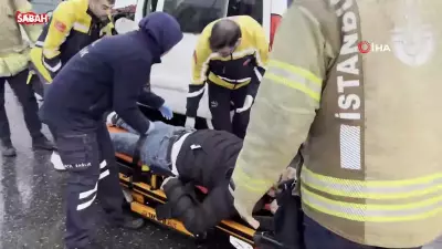 Maltepe'de Yağışlı Havada Feci Trafik Kazası: Servis Minibüsüne Arkadan Çarpma