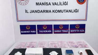 Manisa'da 8 Milyon Lira Değerinde Taş Kokain Ele Geçirildi, 2 Kişi Tutuklandı