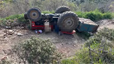 Manisa'da Traktör Kazası: Anne, Baba ve Oğulları Hayatını Kaybetti