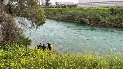 Mersin'de Berdan Irmağı'na Atlayan 17 Yaşındaki Çocuk Kayboldu