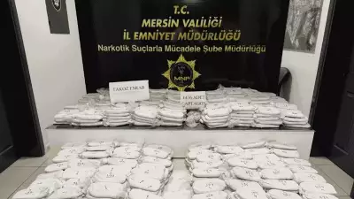 Mersin'de Dev Operasyon: 185 Kiloya Yakın Esrar Ele Geçirildi
