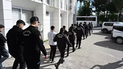 Mersin'de dolandırıcılık çetesine operasyon: 100 milyon TL işlem hacmi, 7 tutuklama