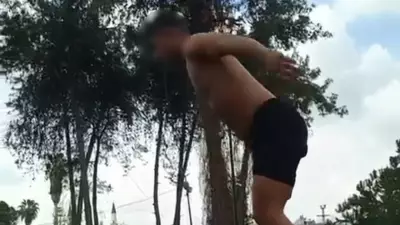 Mersin'de Şelaleden Atlayan Kişiye Ağır Para Cezası Kesildi