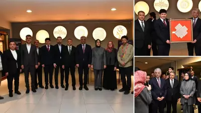 MÜSİAD Şanlıurfa Şubesi ve Yönetim Kurulu Üyeleri Hâne Sergisi'nde