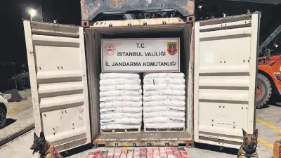 Narkoteröre Büyük Darbe: 500 Milyon TL Değerinde Kokain Ele Geçirildi