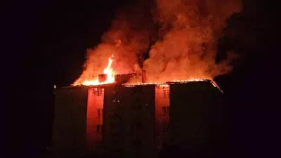 Nazilli Fen Lisesi Pansiyonunda Çatı Yangını: 46 Öğrenci Tahliye Edildi