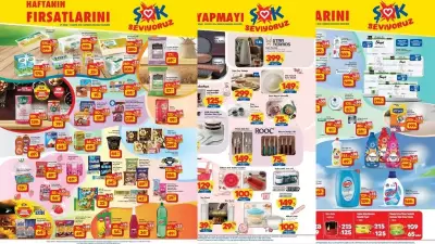 ŞOK Aktüel 29 Nisan-5 Mayıs 2026 Kataloğu Yayınlandı! İndirimler Başladı