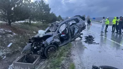 Çorum'da Peş Peşe Trafik Kazaları: 1 Ölü, 3 Yaralı
