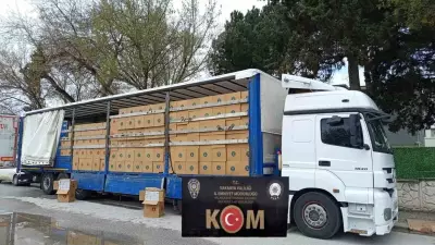 Polis Kaçakçılığa Geçit Vermiyor: 8 Milyon Boş Makaron Ele Geçirildi