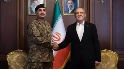 İran Cumhurbaşkanı Pezeşkiyan, Pakistan Genelkurmay Başkanı Munir ile Görüştü