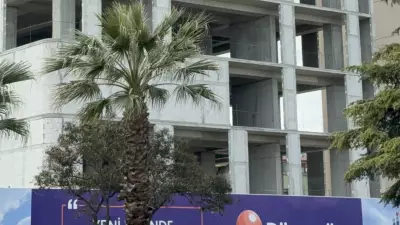 Samsun'da hastane inşaatında kaza: Başına plaka düşen işçi öldü