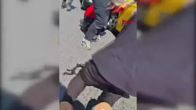 İstanbul'daki İsrail Konsolosluğu'na Silahlı Saldırı Anı Kameralara Yansıdı