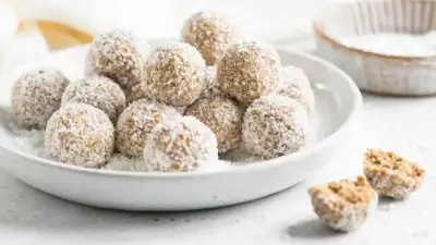 Tatlı Krizine 10 Dakikada Çözüm: Tek Lokmalık Sağlıklı Toplar