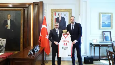 TBF Başkanı Türkoğlu, Adalet ve İçişleri Bakanları'nı Ziyaret Etti