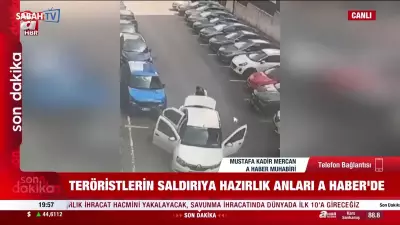 Teröristlerin Saldırı Hazırlık Anları A Haber'de Yayınlandı
