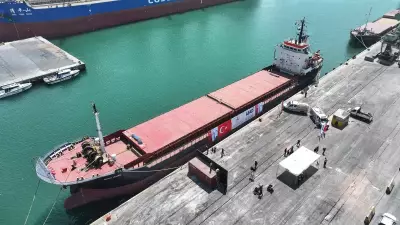 Türkiye'den Lübnan'a 730 tonluk insani yardım gemisi ulaştı