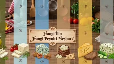 Türkiye'nin Peynir Haritası Açıklandı: İl İl Meşhur Peynirler