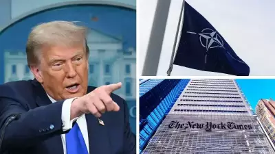 Trump, NATO'yu 'Kuzey Amerika' Diye Yazan NYT'yi Sert Eleştirdi