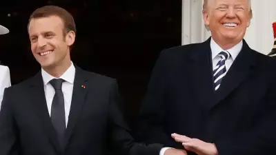 Trump'tan Macron'a Tartışma Yaratan Sözler: 'Eşinin Kötü Davrandığı Macron'