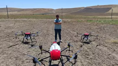 Yerli Yapay Zeka ve Robotlar Tarımda Devrim Yaratıyor: Tasarruf %50'ye Ulaştı