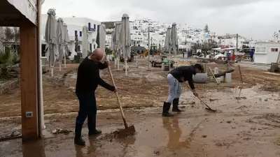 Yunanistan'da Fırtına Alarmı: Okullar Uzaktan Eğitime Geçti, Güvenlik Önlemleri Artırıldı