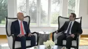 ABD'nin Suriye Özel Temsilcisi Tom Barrack, Suriye Dışişleri Bakanı ile Görüştü