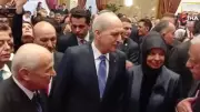 Bahçeli, DEM Parti heyeti ile TBMM resepsiyonunda bir araya geldi