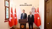 Bakan Bayraktar Antalya Valiliği'ni Ziyaret Etti