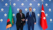 Bakan Fidan, Zambiyalı Mevkidaşı Haimbe ile Ankara'da Görüştü ve Protokol İmzaladı