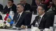 Bakanlar Çiftçi ve Yumaklı orman yangınları koordinasyon toplantısına katıldı