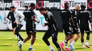 Beşiktaş, Antalyaspor Maçı Öncesi Taktik ve Kondisyon Çalışması Yaptı