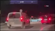 Bursa'da kontak anahtarı üzerinde unutulan kargo aracı çalındı, kovalamaca kamerada