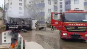 Bursa'da Korkunç Yangın: Depodaki Tüp Bomba Etkisiyle Patladı