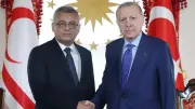 Cumhurbaşkanı Erdoğan, KKTC ve Kuzey Makedonya Liderleriyle Görüştü