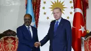 Cumhurbaşkanı Erdoğan, Somali Cumhurbaşkanı Mahmud'u Dolmabahçe'de Ağırladı