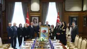Cumhurbaşkanı Erdoğan, Türk Demokrasi Vakfı Heyetini Kabul Etti