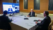 Cumhurbaşkanı Yardımcısı Yılmaz, Hürmüz Boğazı Toplantısına Katıldı