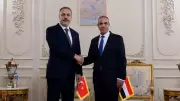 Dışişleri Bakanı Fidan, Mısırlı Mevkidaşı Abdulati ile Görüştü