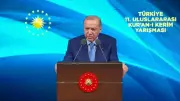 Erdoğan: Hafızlık yarışması ödül merasiminde birlikte olmaktan memnuniyet duyuyorum