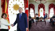 Erdoğan ve Kuzey Makedonya Cumhurbaşkanı Siljanovska-Davkova'dan İlişkileri Güçlendirme Vurgusu