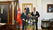 Fenerbahçe Başkanı Saran'dan İçişleri Bakanı Çiftçi'ye ziyaret