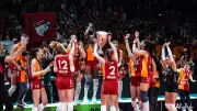 Galatasaray, CEV Kupası'nı Törenle Aldı: İtalyan Ekibini 3-1 Yendi