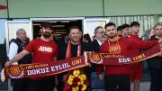 Galatasaray İzmir'e Geldi, Göztepe Maçı Öncesi Taraftar Karşılaması