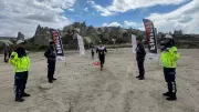 Kapadokya'da Oryantiring Heyecanı: 16 Ülkeden Sporcular Doğayla Yarıştı
