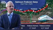 Karadeniz'e Hızlı Tren Müjdesi: Samsun-Trabzon Arası 2 Saate Düşüyor