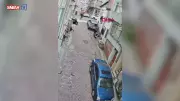 Kağıthane'de 'Örümcek Adam' Gibi 3. Kata Tırmanıp Hırsızlık Yapan Şüpheli Kameralara Yakalandı