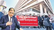 Kemeraltı esnafı otopark isyanıyla belediyeye yürüdü