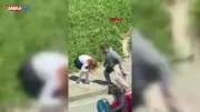 Maltepe'de Sokak Ortasında Kadına Yumruklu Saldırı Kamerada